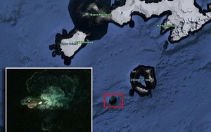 Google Earth phát hiện "thủy quái" dài 120m gần Nam Cực?
