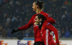 Mkhitaryan có lần đầu, Man United "rực lửa" ở Đông Âu