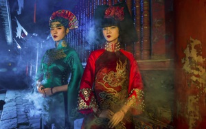 Siêu mẫu Hà Phương, Hạ Vy đầy ma mị với hình ảnh cô đồng