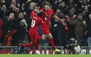 Clip bản quyền Premier League: Liverpool 4-1 Stoke City