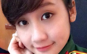 Cô lính đa tài, xinh như hot girl của ĐH Văn hóa Nghệ thuật Quân đội