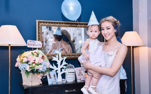 Maya tất bật chuẩn bị sinh nhật 1 tuổi cho con gái