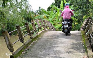 Chủ tịch xã nhận trách nhiệm phá lan can cầu cho ôtô đi