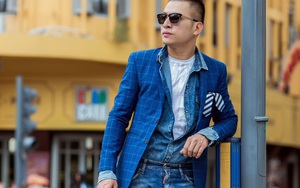 Fashionisto Nguyễn Minh Khoa sành điệu xuống phố