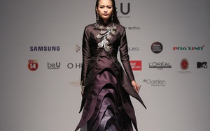 Ngọc Châu được lựa chọn mở màn Tuần lễ thời trang quốc tế