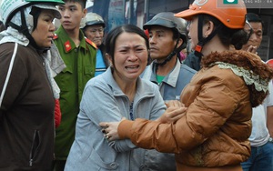Người phụ nữ gào khóc trong đám cháy ở Buôn Ma Thuột