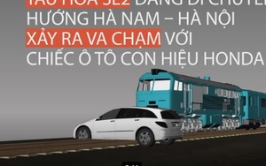 Video 3D mô phỏng vụ tàu hỏa tông ô tô khiến 6 người tử vong ở Hà Nội