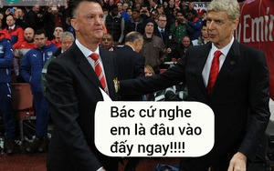 Wenger tiết lộ thỏa thuận đen tối với Van Gaal