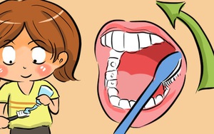 Hầu hết những cách chải răng chúng ta thường làm đều sai