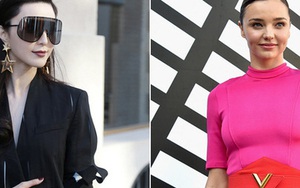 Phạm Băng Băng & Miranda Kerr: "Cuộc chiến" nhan sắc lẫn phong cách tại show Louis Vuitton