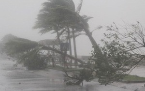 Áp thấp nhiệt đới vào Thừa Thiên Huế, gió giật cấp 9