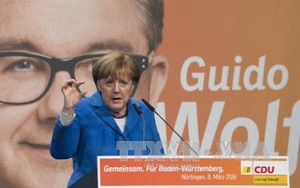 Bầu cử Đức: Thất bại nặng nề với Thủ tướng Merkel