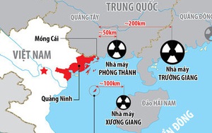 Ứng phó 3 nhà máy điện hạt nhân Trung Quốc sát biên giới