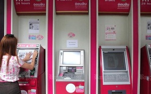 Thái Lan: 34.000 USD bị rút trộm, 3.000 cây ATM phải đóng cửa