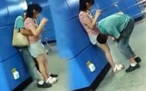 Hành động của cặp đôi khiến người chứng kiến phải ngượng thay