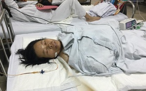 Sự nhẫn nhịn đáng giận của người phụ nữ bị chồng chém tới tấp