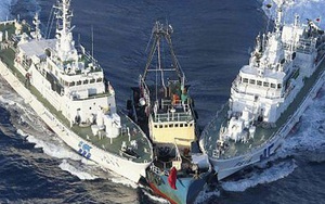 Bốn tàu hải cảnh Trung Quốc lại xâm nhập lãnh hải Nhật Bản