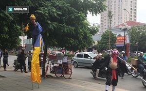 "Tôn Ngộ Không", "Trư Bát Giới" xuất hiện trên đường phố Hà Nội