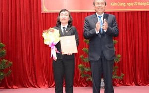 Trao quyết định bổ nhiệm Chánh án TAND tỉnh Kiên Giang