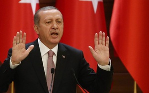 Erdogan tố "Nga không đánh khủng bố IS mà chỉ muốn chia nhỏ Syria"