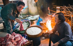 Ngày giáp Tết với 'thịt mỡ, dưa hành' của Giang còi