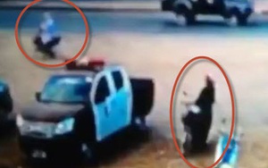 ​Video nổ bom kinh hoàng, một cảnh sát và bé 4 tuổi thiệt mạng