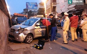 Vụ taxi đâm 2 bà cháu: Tài xế ra trình diện, cháu bé khó qua khỏi