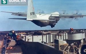 Chiếc phi cơ lớn nhất từng cất hạ cánh trên tàu sân bay