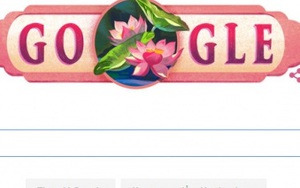 Google thay logo hình quốc hoa của VN chào mừng Quốc khánh 2/9