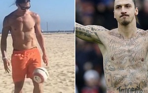 Tại sao các hình xăm trên người Ibrahimovic biến mất?