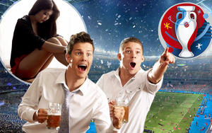 Sốc: Đàn ông lũ lượt bị... "cắm sừng" mùa Euro!
