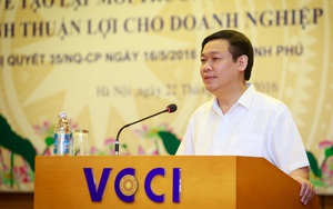 Phó thủ tướng Vương Đình Huệ: Muốn tăng trưởng thì phải thành lập doanh nghiệp