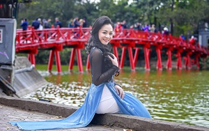 Nhan sắc đằm thắm của Á hậu Phụ nữ Người Việt Thế giới 2016