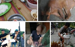 Nam sinh khoe ảnh súng và khỉ trên facebook, công an mời lên làm việc