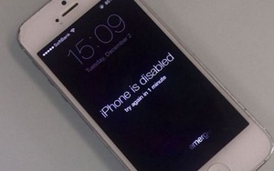 Iphone bị vô hiệu hoá: Cứ bình tĩnh làm theo cách này