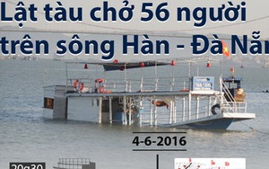 Toàn cảnh vụ lật tàu du lịch trên sông Hàn, 3 người chết