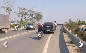 Công an Hà Nội làm rõ vụ nam thanh niên đu trên cửa ô tô Ford Ranger gần 10 km