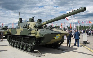 Pháo tự hành Sprut của Nga chuẩn bị được lắp tên lửa định hướng mới