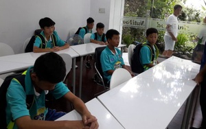 ​Trục trặc thủ tục visa, U-14 HAGL Arsenal JMG không thể đến Ý