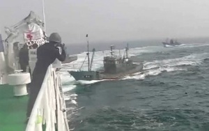 Tàu Hàn Quốc nã đạn vào tàu đánh cá trái phép Trung Quốc