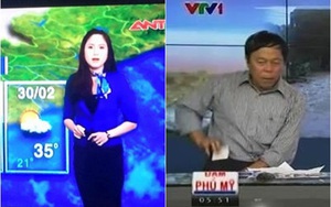 Dự báo thời tiết ngày 30/2, PV ném điện thoại trong trường quay