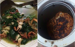 Cô gái ra mắt nhà chồng với bát cơm cháy và canh "cua nguyên con"