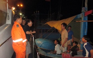 Xuất hiện hình ảnh ngư dân, tàu cá Việt Nam bị Philippines bắt