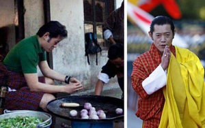 Bắt gặp hình ảnh lạ của vị vua "soái ca" từ vương quốc hạnh phúc Bhutan