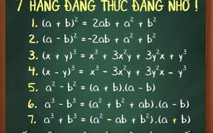 Phát mê bí kíp học thuộc hằng đẳng thức bằng… nhạc chế