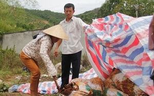 Phát hiện bao bì ghi chữ Formosa, dân kéo vào nhà máy kiểm tra