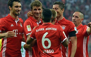 Lewandowski lập hat-trick, Bayern thắng Bremen 6-0