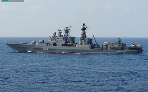 Tập trận với TQ, Nga điều chiến hạm chống ngầm tới Biển Đông
