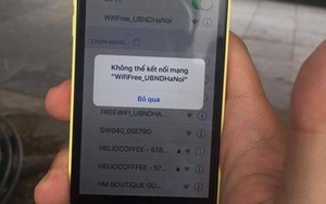 Wifi miễn phí quanh hồ Hoàn Kiếm: Chập chờn khó sử dụng