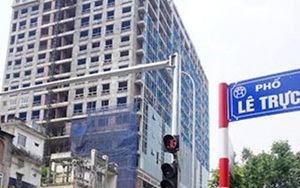 Hoàn thành phá dỡ tầng 19, nhà 8B Lê Trực